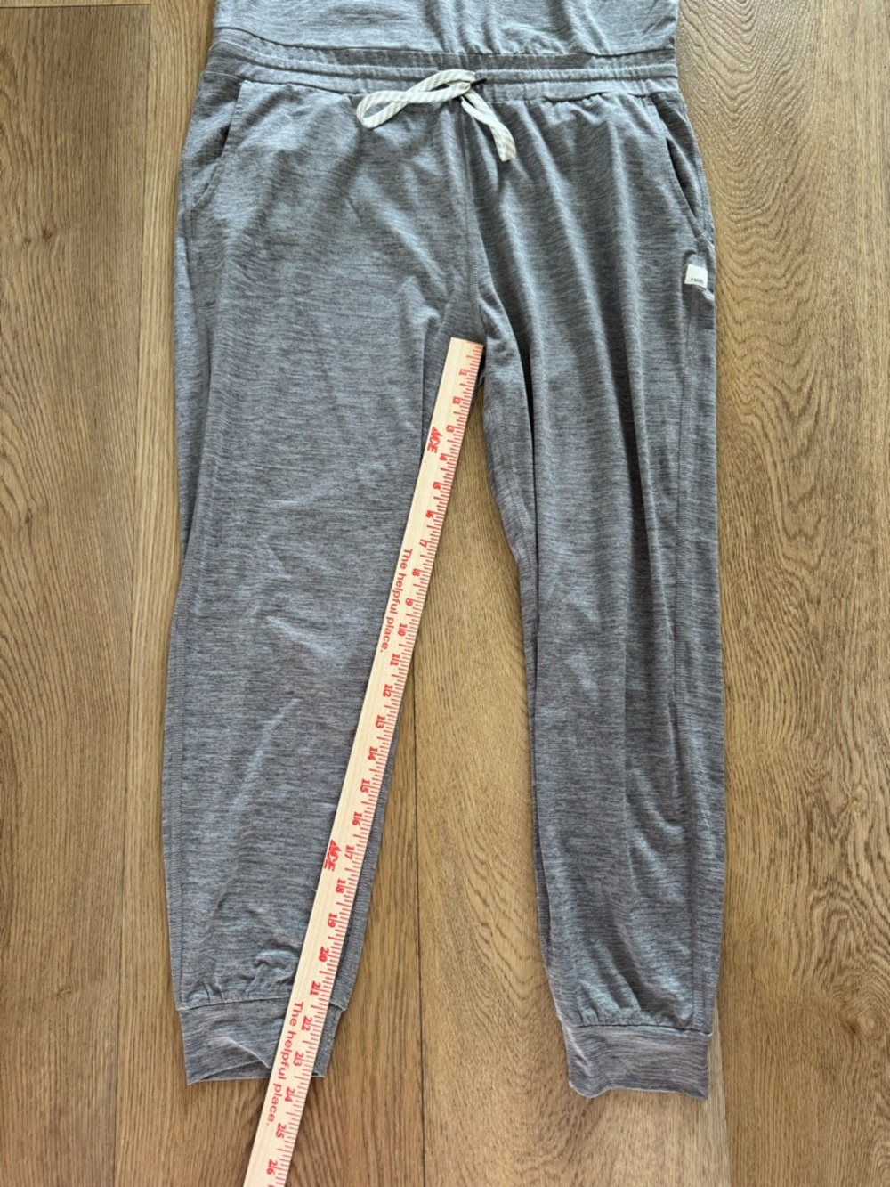 Vuori Lux Jumpsuit Gray Medium Racerback - Picture 3 of 6